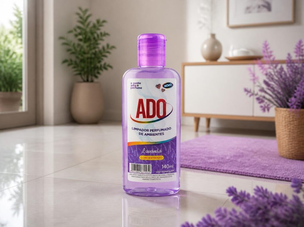 Limpador Lavanda em contexto